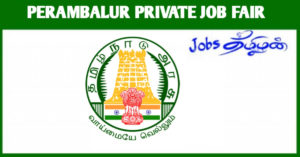 Perambalur Private Job Fair