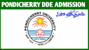 Pondicherry University DDE Admission 2021-22