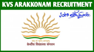KVS Arakkonam Recruitment 