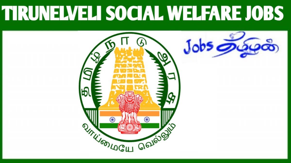 Tirunelveli Social Welfare Recruitment