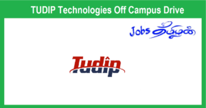 Tudip Technologies Off Campus Drive