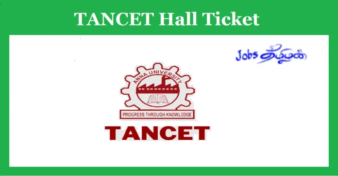 TANCET Hall Ticket