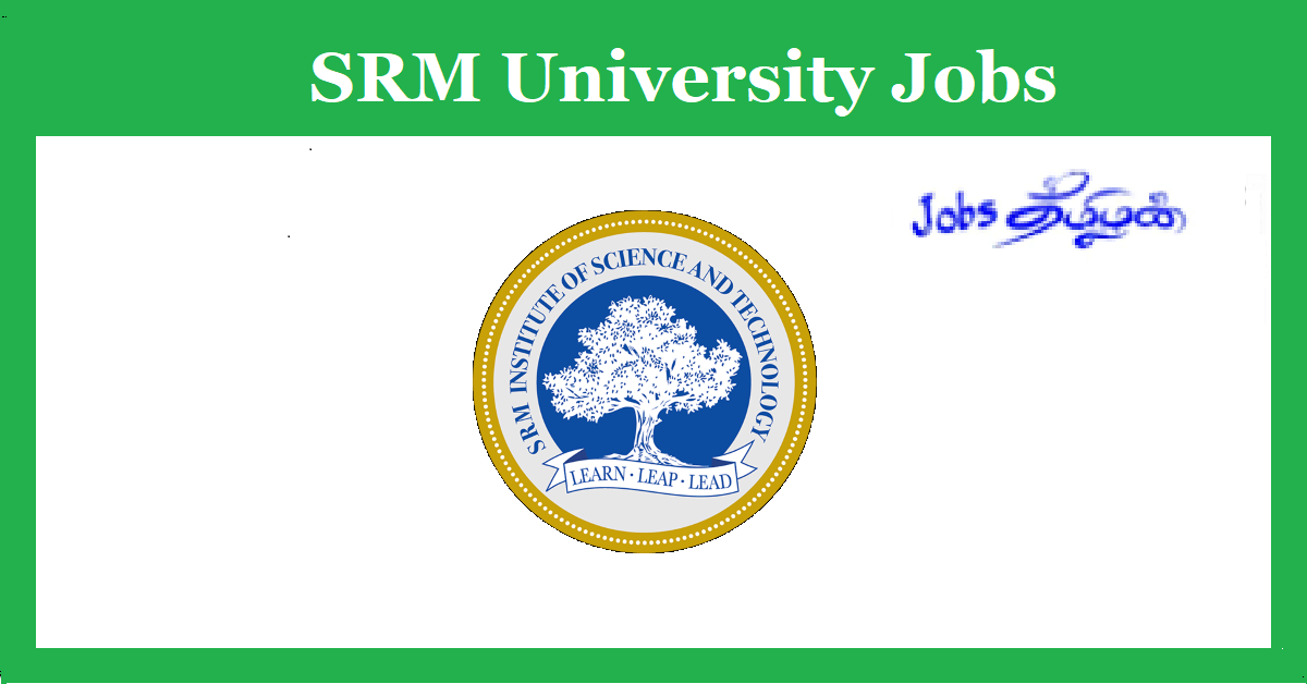 SRM University Recruitment