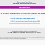 TN 11th Result 2026, tnresults.nic.in 11th Result 2026 முடிவு வெளியிடப்படும்